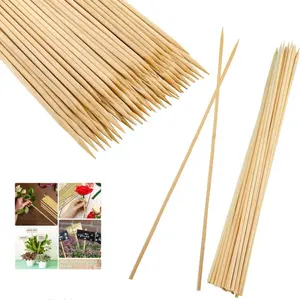 Trung Quốc cao cấp sản xuất tre nhà máy cổ phần gậy trong chậu phong lan BBQ nướng xiên hoa Sticks Picks hỗ trợ vườn