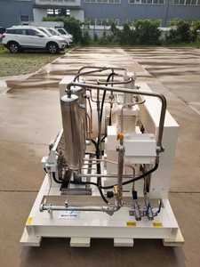 Compresseur d'oxygène dentaire BROTIE 60m/h 150Bar Haute pression Refroidi par air Sans huile Portable Piston 220V/380V Contrôlé par PLC Aluminium - Product Image 3