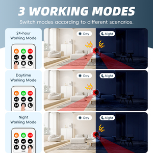 Anti-theft PIR <strong>Alarm</strong> 120db Sound <strong>Alarm</strong> <strong>Remote</strong> <strong>Control</strong> Doorbell Welcome Security PIR <strong>Motion</strong> <strong>Detector</strong> Infrared <strong>Motion</strong> <strong>Sensor</strong> - Product Image 4