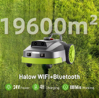 Fantastischer Geräuscharmer Automatischer Mähroboter Lopkin L1500 2800 ㎡   Abdeckung für große private Rasenprojekte