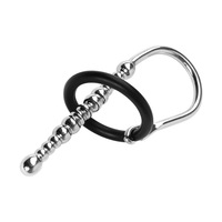 Lazuma – Plug urétral et stimulateur en métal en forme d'œil, à commande manuelle, pour homme, dilatateur, jouet sexuel pour adulte