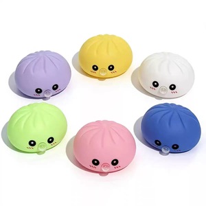 Jouet Squishy Mignon en Forme de Boulette qui Souffle des Bulles, Jouet Sensoriel Anti-Stress Doux à Presser en Forme de Pain, Cadeau Idéal pour Enfants et Adultes - Meilleure Vente - Product Image 6