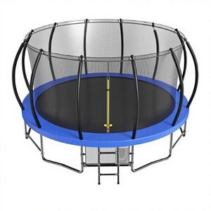 <span class=keywords><strong>Trampoline</strong></span> d'extérieur professionnel de 15 pieds, grand <span class=keywords><strong>trampoline</strong></span> d'exercice robuste pour adultes et enfants - Product Image 1