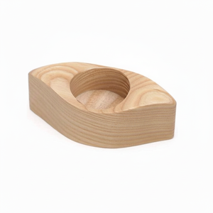 เชิงเทียนไม้แบบตั้งสำหรับตกแต่งบ้านสไตล์โบราณเชิงเทียนทำจากไม้สำหรับให้แสงสว่าง - Product Image 1