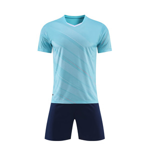 Ensemble de tenue de football à manches courtes et séchage rapide pour l'été, pour enfants, hommes, femmes - Vente en gros rapide pour l'entraînement sportif <span class=keywords><strong>junior</strong></span> - Product Image 4