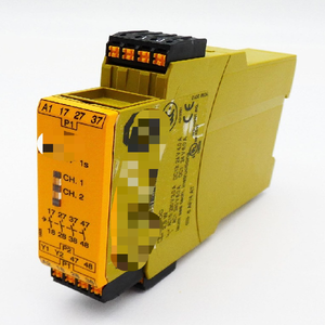 PLC pze X4VP C ตัวควบคุมการเขียนโปรแกรมรีเลย์ความปลอดภัยรีเลย์124VDC 4NO แก้ไข787581 - Product Image 1