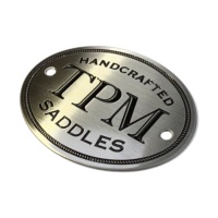 Plaques de nom en métal en aluminium, acier inoxydable, laiton, plaques de nom vierges, badge, plaque de nom plaquée or, plaque de gravure en métal vierge