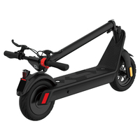 Trottinettes électriques pliables en alliage d'aluminium HX X9 avec batterie 10-20AH, moteur 550W, autonomie de 100 km, certifiées CE, unisexes, amovibles, 10 pouces