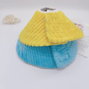 Collier d'entraînement pour animaux de compagnie, pour chats et chiens, rembourré et épaissi, bleu ciel, jaune, taille S7, matériau polyester Jin - Product Image 1