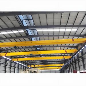 Eot 5ton 10t 15t 20t Điện VFD động cơ trên không cầu trục Palăng dầm đơn thành phố-động cơ PLC bánh cho hội thảo - Product Image 5