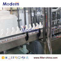 Machine de remplissage d'huile comestible pour huiles minérales végétales capables de remplir des bouteilles en plastique de 500ml bocaux en verre pour détergent à boissons