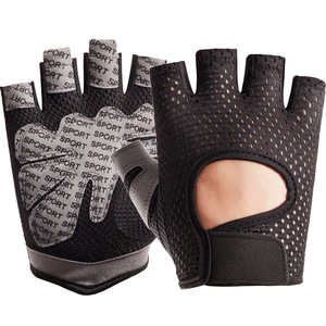 <span class=keywords><strong>Gants</strong></span> de fitness mi-doigts <span class=keywords><strong>pour</strong></span> hommes et femmes, résistants à l'usure, respirants, antidérapants, <span class=keywords><strong>pour</strong></span> la protection des mains, <span class=keywords><strong>pour</strong></span> le cyclisme en plein air - Product Image 1