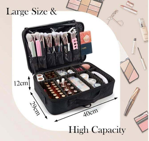 Custom Cosmetic Storage Bags <b>Cases</b> Fashionable Traveling Jewelry EVA <b>Cases</b> with Zipper Closure Portable <b>Makeup</b> Tool Luggage - Product Image 5