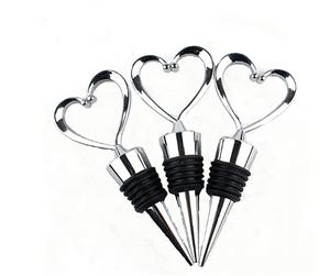 Imalatı özel Logo şerit altın gül altın şarap stoper paslanmaz çelik Metal şampanya şarap şişesi stoper için baca kaya - Product Image 2