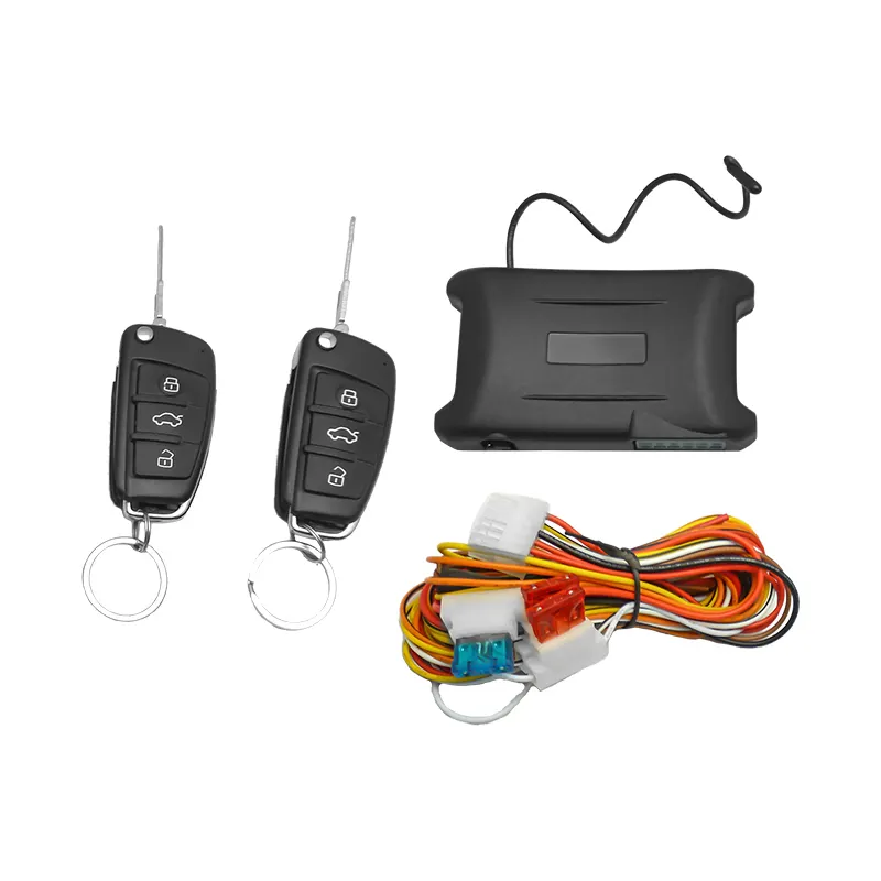 Wholesale price door locking kit flip key remote control hot sale car keyless entry system for universal cars