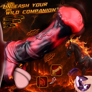 Fantasy Monster Vibrating Penis Sleeve con control remoto Vibrate Condom para hombres Vibradores eléctricos para hombres - Product Image 1