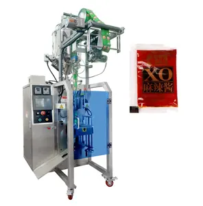 High speed automatic back seal sachet stick bag cooking olive chilli groundnut oil packaging machine