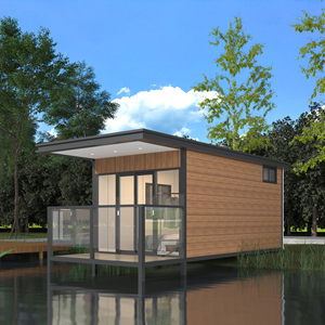 Design moderne européen <span class=keywords><strong>Conteneur</strong></span> plat personnalisable pour famille d'accueil mobile Toutes les commodités pour le bureau Salon Atelier pour les parcs - Product Image 2
