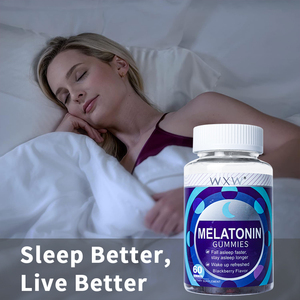 Gomitas de Melatonina para Dormir WXW, Suplemento Natural de Melatonina, Gomitas de Melatonina para Mejorar la Calidad del Sueño - Product Image 6