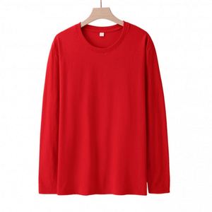 Custom Logo Breathable Unisex Long Sleeve Work T-Shirt Cotton Crew Neck Uniform Shirt for Company Factory Engineering <b>Projects</b> - Product Image 1