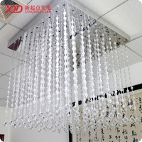 Vente en gros de lumières LED 3D XQD à points de pixels, PVC, étanches, indice de protection IP68, lumières de parc à thème extérieur avec contrôle DMX512