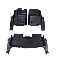 Accessoires automobiles OEM, tapis de sol de voiture en caoutchouc TPE robuste 7 places, antidérapant, protection toutes saisons, 3 pièces pour Trumpchi M6 PRO