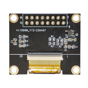 0.96インチOLEDディスプレイモジュール 128x64ピクセル モノクロ小型ディスプレイ 産業用OLEDモジュール 16ピン SSD1306 4線式SPI I2Cスクリーン - Product Image 4