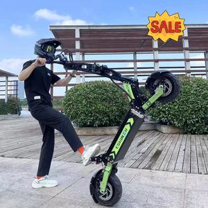 Scooter Eléctrico Geofought R6 para Adultos, Batería de Litio de 60V 30AH 40AH, Motor Doble sin Escobillas de 6000W, 100KM de Autonomía, Scooter Todoterreno de 11 Pulgadas - Product Image 2