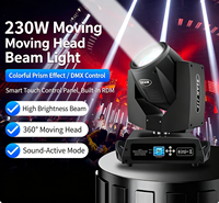 Projecteur à tête mobile Sharpy Beam 350W 14r, anneau halo RGBW 3-en-1, super lumineux, prisme circulaire à 24 facettes, DMX512 E27 90 CRI, pour discothèque