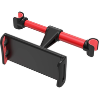 Support de tablette et appui-tête de voiture avec rotation à 360 degrés - Support universel pour iPad en ABS compatible avec iPad Pro/Air/Mini