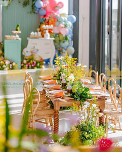 Silla Infantil de Ratán Natural Hecha a Mano, Moderna y Segura para Fiestas de Cumpleaños, Muebles Infantiles de Mimbre Ecológicos para Sala de Estar - Product Image 3