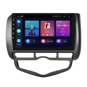 Crbrillar 9 ''đài phát thanh xe <span class=keywords><strong>Android</strong></span> 12 Carplay <span class=keywords><strong>Android</strong></span> Auto <span class=keywords><strong>GPS</strong></span> RDS Hifi với AHD máy ảnh cho Honda Fit/Thành phố/Jazz 2006 - Product Image 1