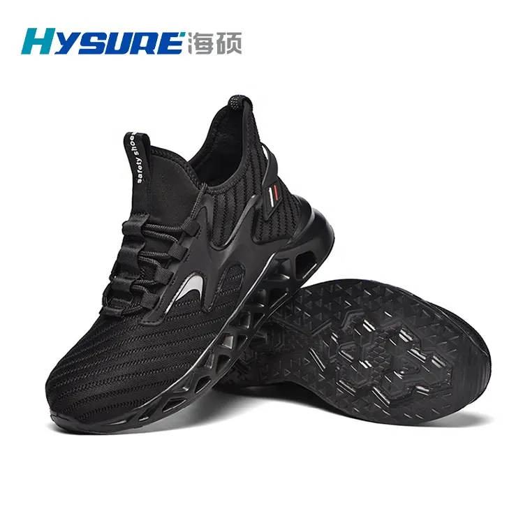 Hysure Steel Toe Work Shoe Type Men Works Sneaker Best Brand Industry Rubber Lightweight Sport Cheap Sports Safety Shoes