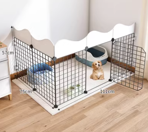 Gato grande para el interior del hogar Hecho en China PET Alambre plegable Perro Hurón Hábitat Jaula y jaula Material de metal - Product Image 6