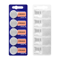 Batería de Litio Original de 3V CR2032 a Precio Económico, Tipo Botón, para Relojes, Computadoras y Juguetes