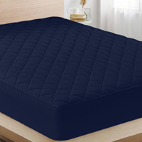 Protège-matelas imperméable hypoallergénique avec protège-matelas matelassé doux à poche profonde