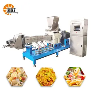 Volautomatische Macaroni Maken Extruder Machine Prijs Indautrial Chinese Macaroni Verwerking Productielijn