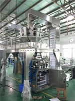 Machine d'emballage automatique avec peseuse multi-têtes pour sachets de chips de maïs à scellage arrière verticale