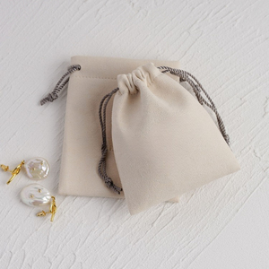 Custom Logo Luxury Microfiber Lightweight <b>Drawstring</b> Bags for <b>Bracelet</b> Packaging Jewelry Pouch Gift Packaging - Product Image 4