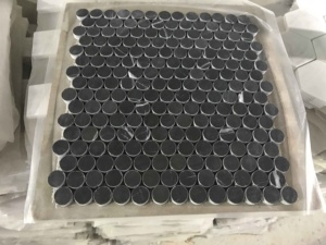 Mosaico Nero da Parete per Bagno per Decorazione d'Interni - Product Image 2