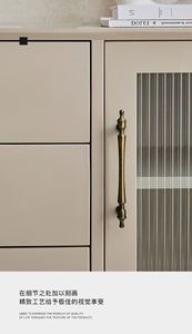 peculiar Light luxury brass wardrobe handle pure <b>copper</b> solid drawer round all <b>copper</b> cabinet <b>door</b> handle - Product Image 4