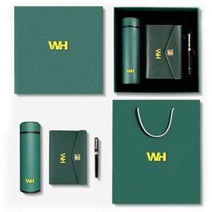 2024 Business Luxury Custom Corporate <b>Notebook</b> Gift <b>Set</b> for Unique Office Customizable Gift Item With Logo - Product Image 2