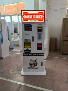 Machine d'échange automatique de pièces personnalisée pour centres de jeux La machine à pièces Laudtry convertit les factures en jetons ou pièces de monnaie - Product Image 3