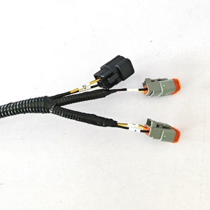 Ekskavatör İnşaat Makineleri Şasi Kablo Demeti PTFE/Naylon İzolasyonlu IP66 Dereceli Otomobil Motosiklet Bilgisayarı için - Product Image 3