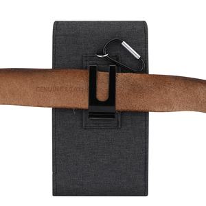 Pochette de <span class=keywords><strong>t</strong></span>éléphone portable Nylon ceinture étui étuis couverture pour iPhone 17 16 15 Pro <span class=keywords><strong>Max</strong></span> Samsung Galaxy S26 S25 Ultra Double couches taille sac - Product Image 5