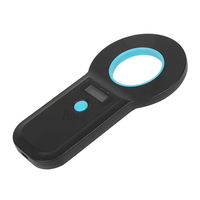 Set de Microchip RFID EM4305 de 134.2khz para Animales, Lector Escáner para Mascotas, Ganado, Ovejas, Identificación de Ganado, Tarjetas de Control de Acceso