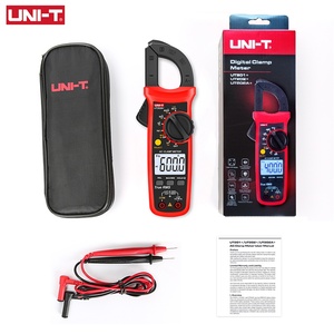 Uni t kỹ thuật số kẹp Meter ut201 + ut202 + ut203 + ut204 + AC DC điện áp amperimetro Tester Kìm Ampe kế kháng tần số Meter - Product Image 1