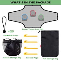 SGTN01A Haute Qualité Portable Football Baseball Frapper Football Objectif Cible Net