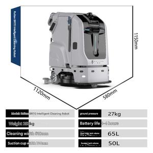 Commercial Driverless Intelligent <b>Cleaning</b> Robot Industrial Floor Machine <b>Mop</b> Vacuum Sweeping - Product Image 4