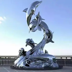 Escultura De Acero不可氧化的Aco Inox纪念性Acier雕塑En Acier不可氧化的Inox Colore巨型雕塑